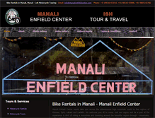 Tablet Screenshot of bikerentalsinmanali.com